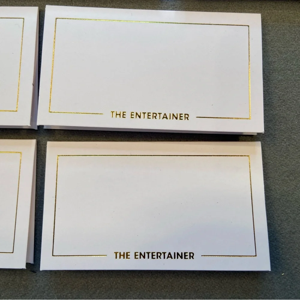 NWT, Place cards for table‎ settings, Happy Birthday